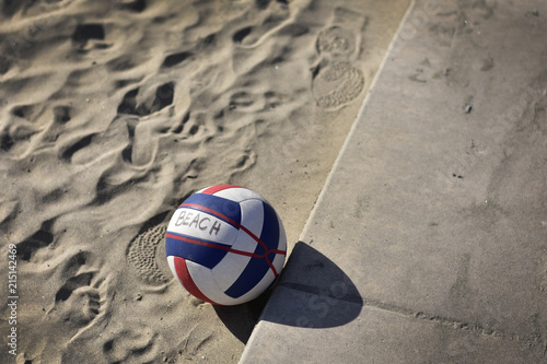 Beach volleyball sand summer sunny southern california