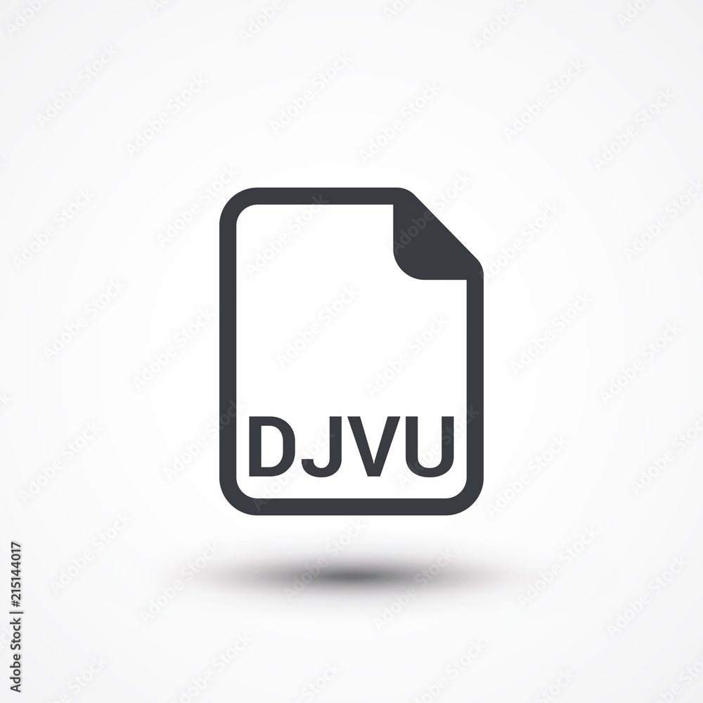 DJVU ebook file extension icon DJVU ebook file extension icon