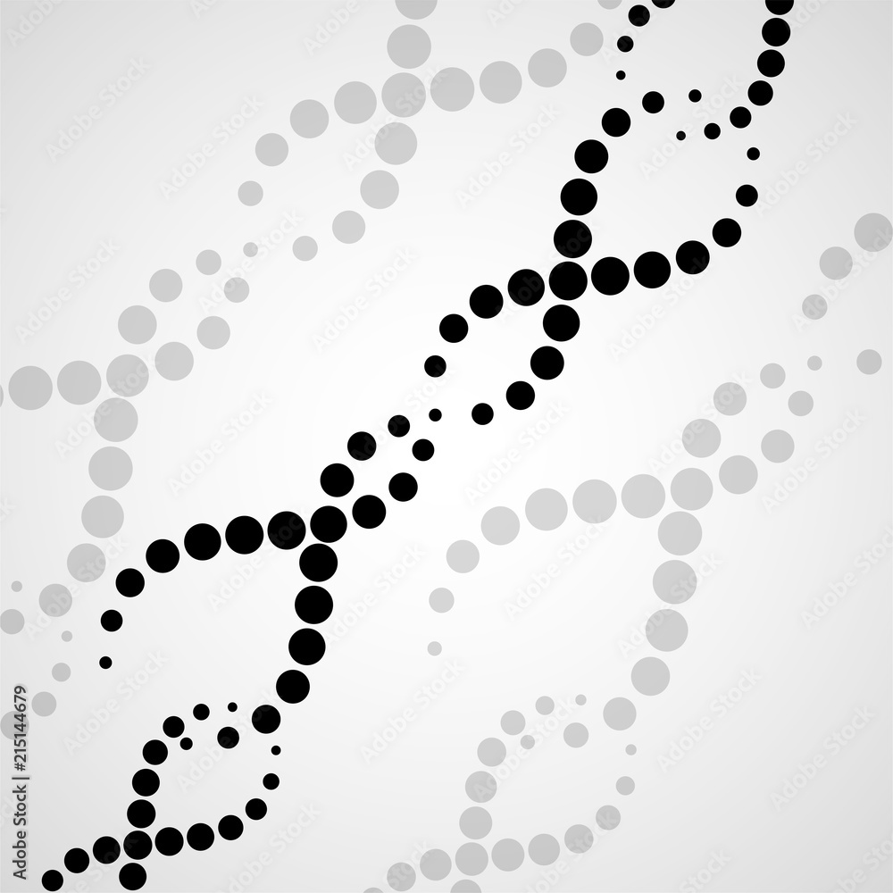 Abstract spiral of DNA, stylish molecule background, vector logo, eps 10 Abstract spiral of DNA, stylish molecule background, vector logo, eps 10