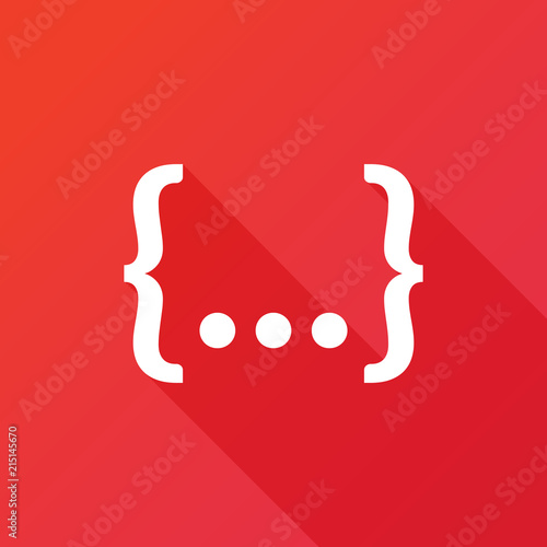 Curly bracket icon