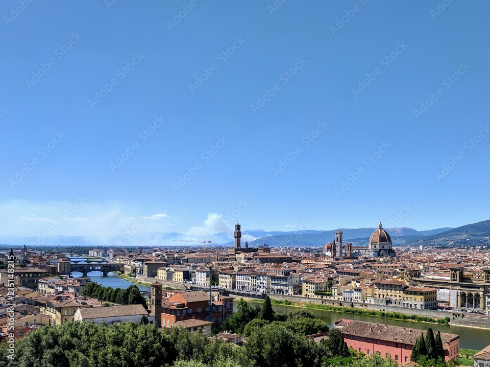 View of Florence skyline