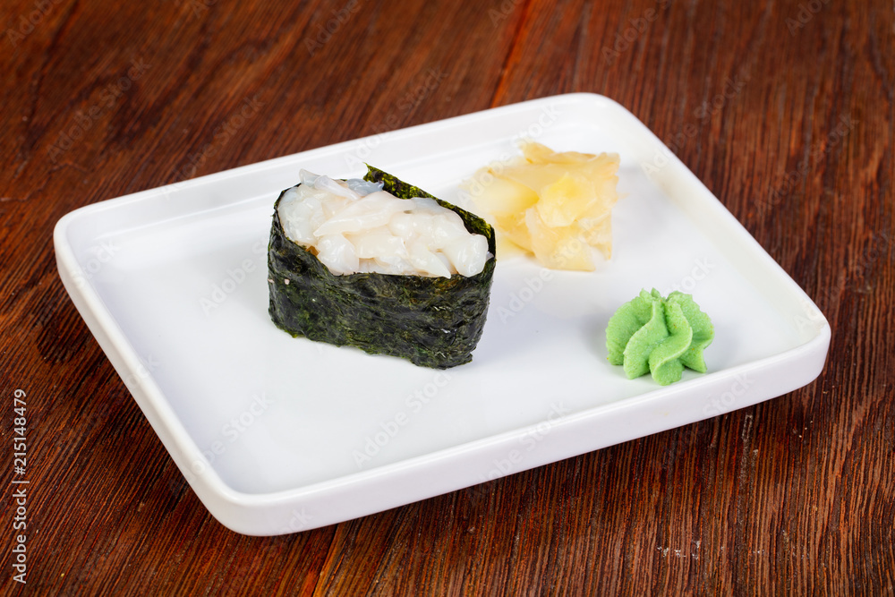 Japanese gunkan squid Japanese gunkan squid