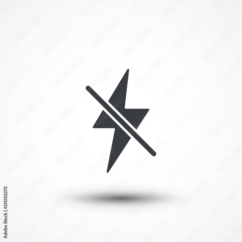 Flash off for Web and Mobile., JPEG, Picture, Image, Logo, Sign, Design, Flat, App, UI, Web, Art,, Solid Style Flash off for Web and Mobile., JPEG, Picture, Image, Logo, Sign, Design, Flat, App, UI, Web, Art,, Solid Style
