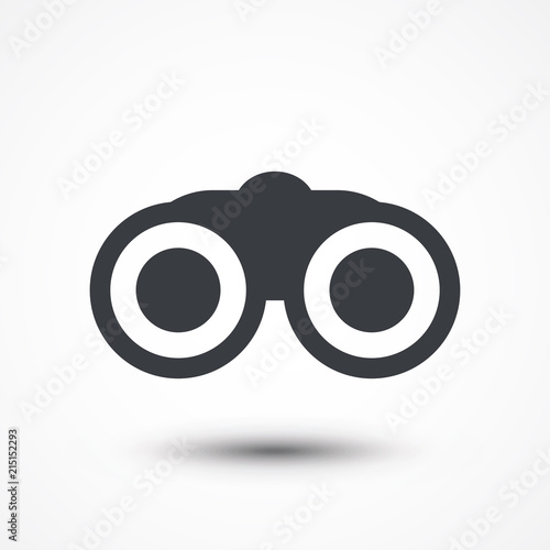 Binoculars icon., JPEG, Picture, Image, Logo, Sign, Design, Flat, App, UI, Web, Art,, Solid Style