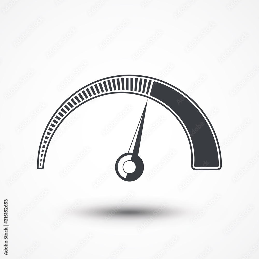 Speedometer icon. Gauge icon. Speed control., JPEG, Picture, Image