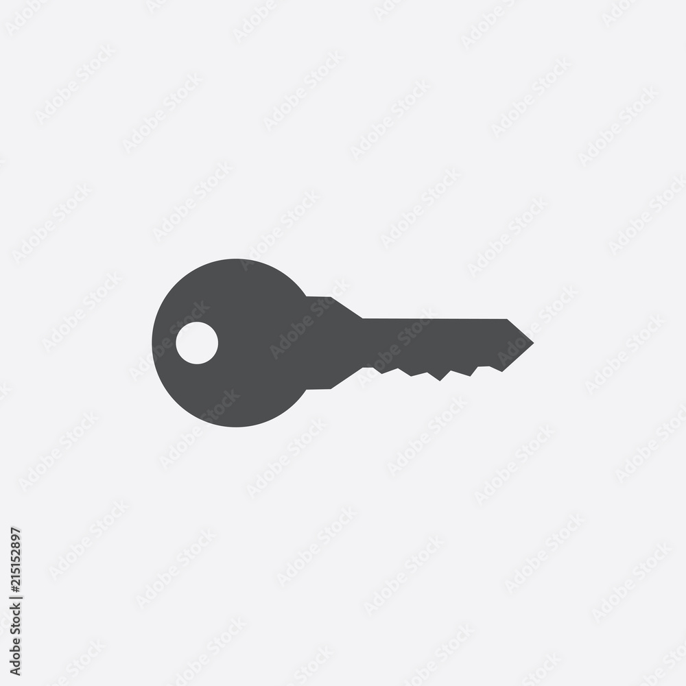 Key Icon in flat style isolated on gray background. Key symbol for your web site design, picture, art, logo, app, UI. illustration, JPEG image Key Icon in flat style isolated on gray background. Key symbol for your web site design, picture, art, logo, app, UI. illustration, JPEG image