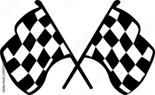 Quadro em tela Grand Prix Racing Flags