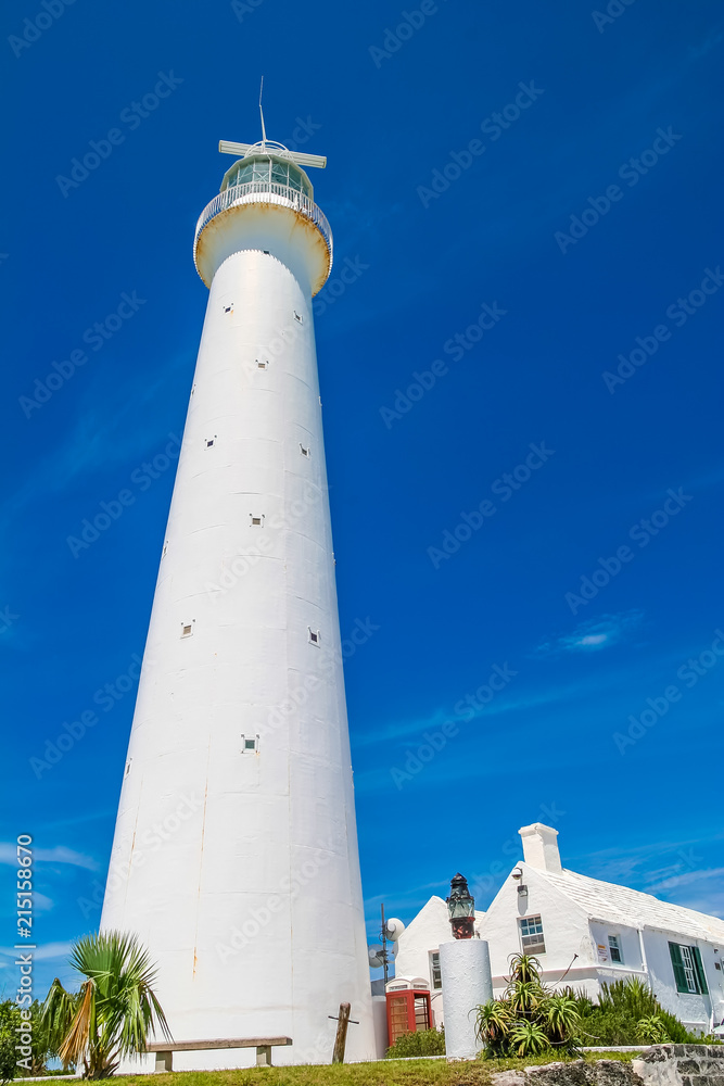 White Bermuda Lighthouse
