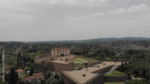 This is an unedited 4k drone clip from Florence, Italy photo