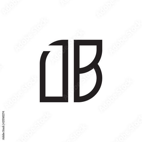 two letter monogram logo