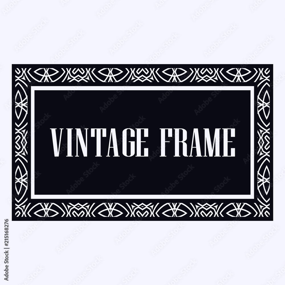 Art Deco Frame Art Deco Frame