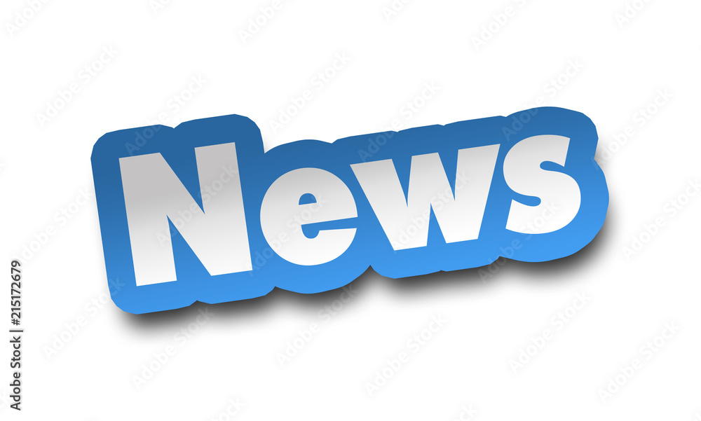 news concept 3d illustration isolated news concept 3d illustration isolated