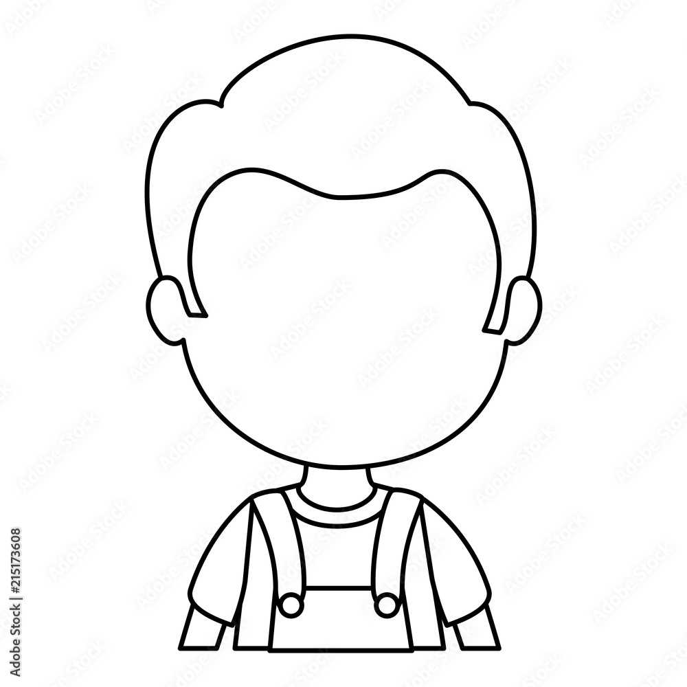 cute and little boy character cute and little boy character