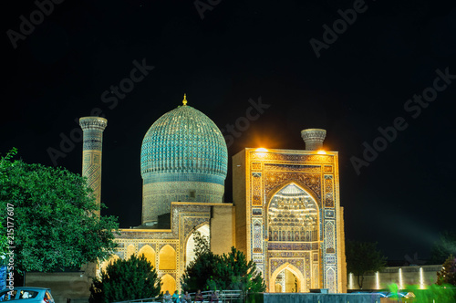Gur-e-Amir at Samarkand Uzbekistan