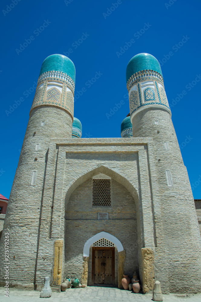 Chor-Minor at Bukhara, Uzbekistan