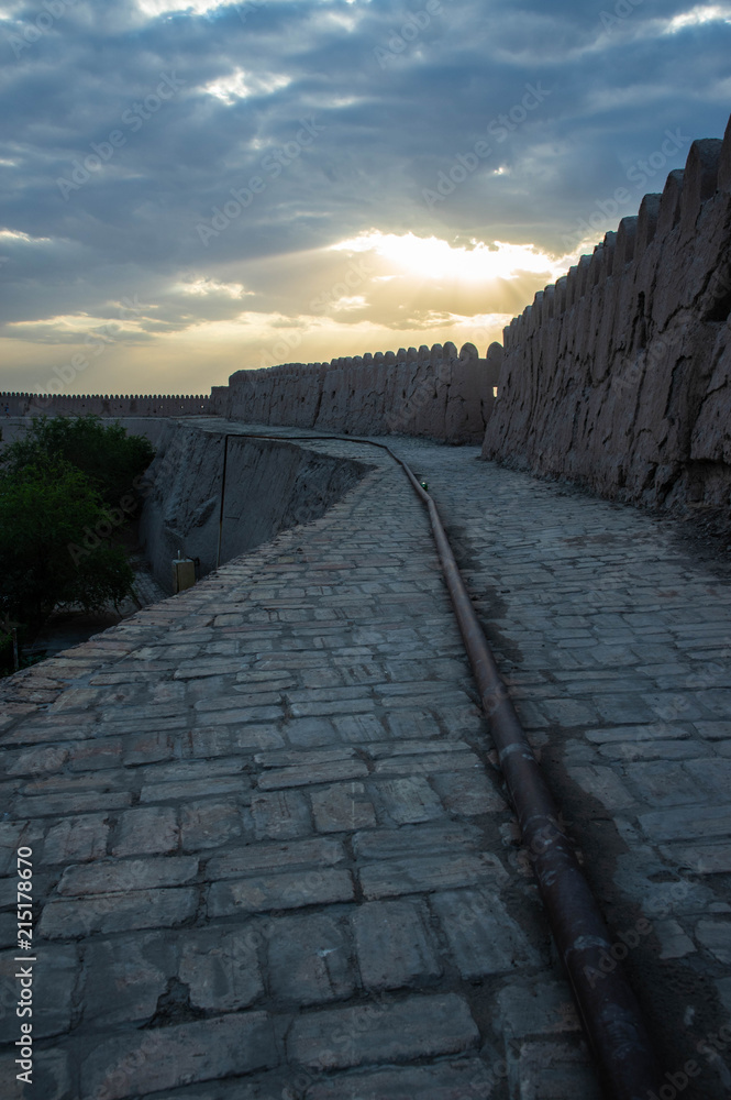 Fototapeta premium Khiva ols town of Uzbekistan