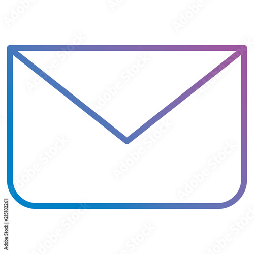 envelope mail isolated icon