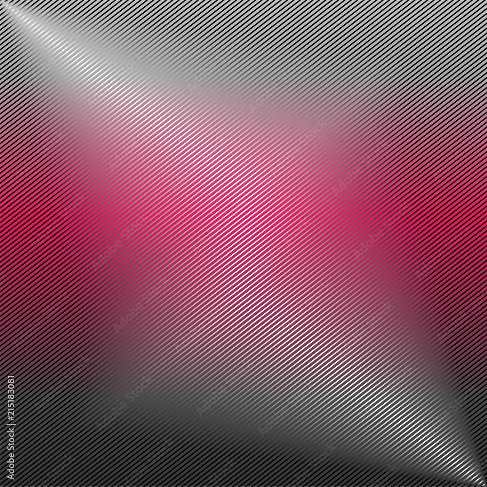 Abstract seamless pattern in hot pink and silver with metallic lustre