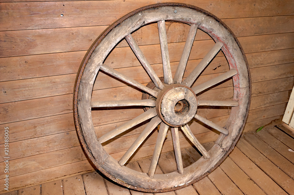 Steel Rimmed Wheel