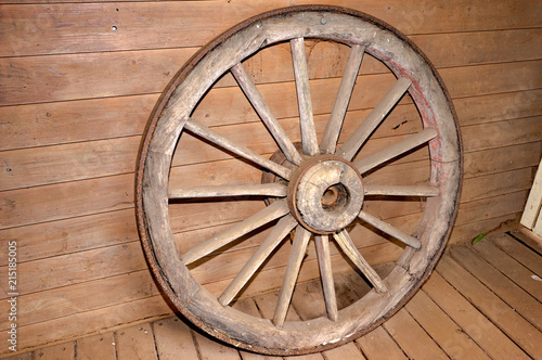 Steel Rimmed Wheel © david hutchinson