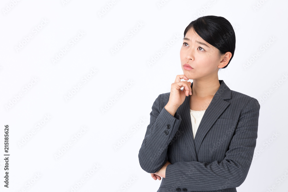 portrait of asian businesswoman isolated on white background portrait of asian businesswoman isolated on white background