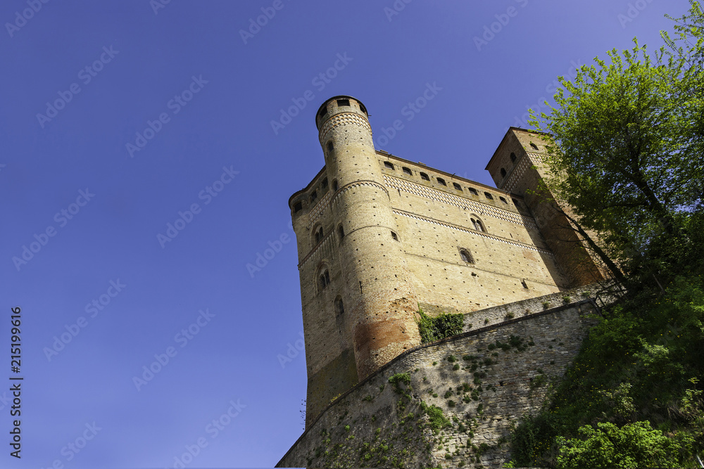 Serralunga d'Alba castle, Piedmont Italy