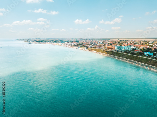 Aerial View Of Costinesti Beach Resort In Romania At The Black Sea © radub85