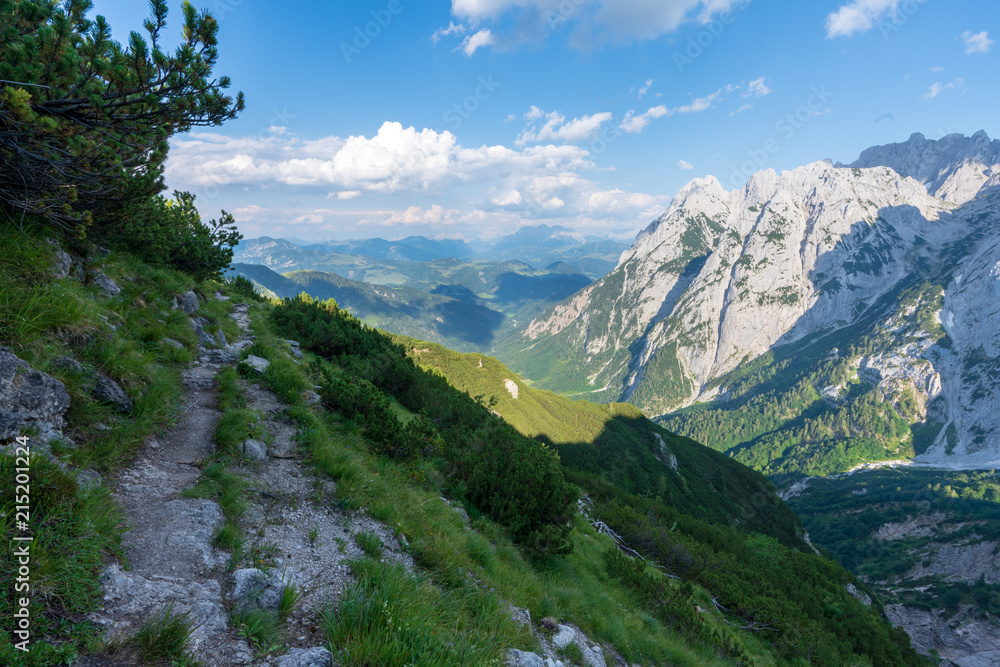 Kaiserbachtal Weg zum Stripsenjochhaus Kaiserbachtal Weg zum Stripsenjochhaus