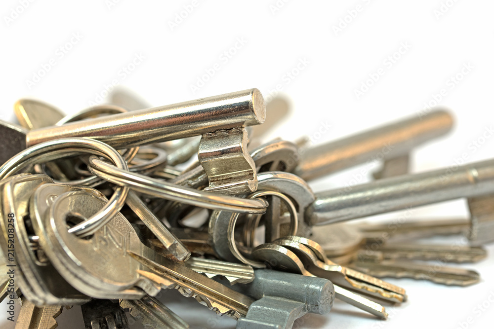 Viele Schlüssel am Bund StockFoto Adobe Stock