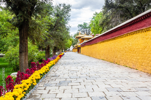 Norbulingka Dalai Lama summer palace, Lhasa