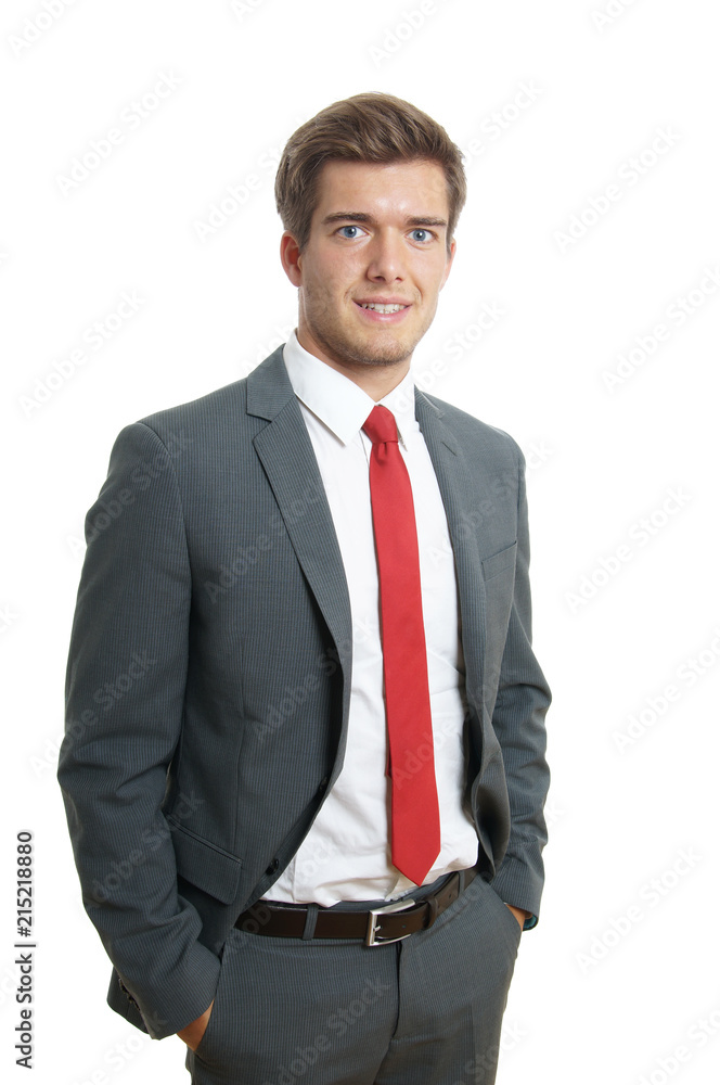 friendly young business man wearing suit and tie friendly young business man wearing suit and tie