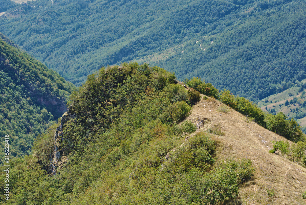 Fototapeta premium Creasta di montagna