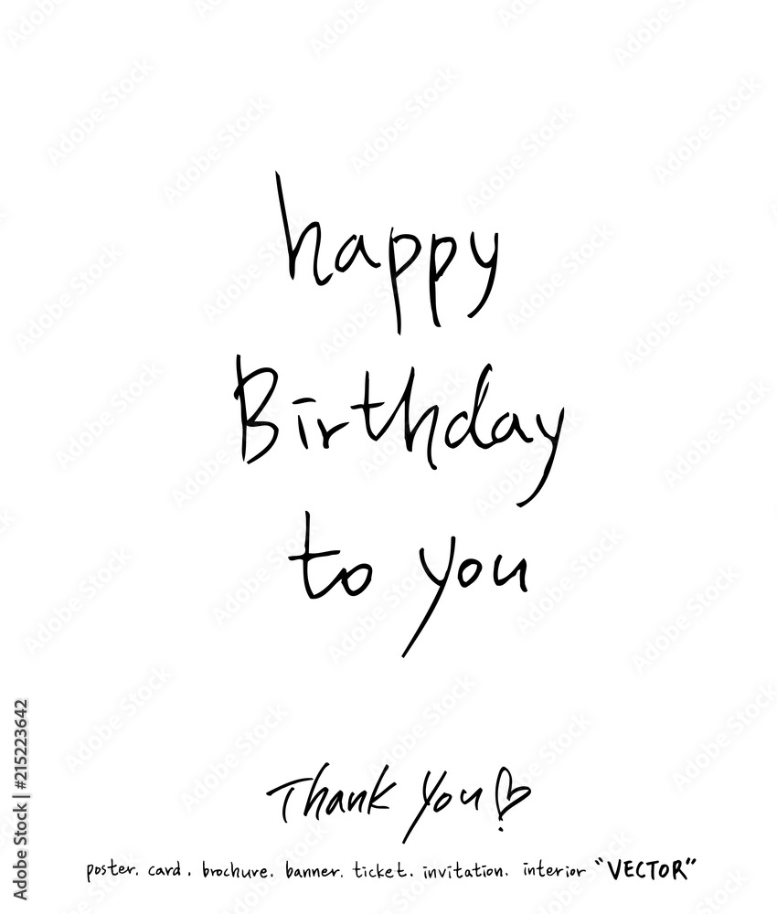 인사말 / 손으로 쓴 글씨체