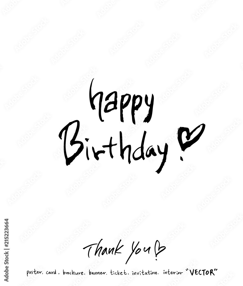 인사말 / 손으로 쓴 글씨체