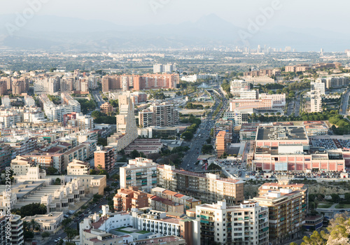 City of Alicante, Spain. View of houses and buildings from the top. © EUDPic