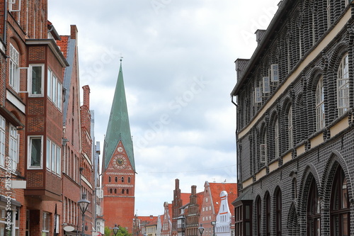 German brick gothic, Lüneburg.