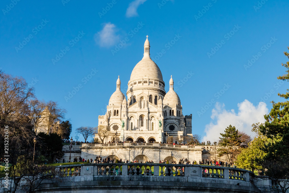 Sacred Heart Church from Montmartre