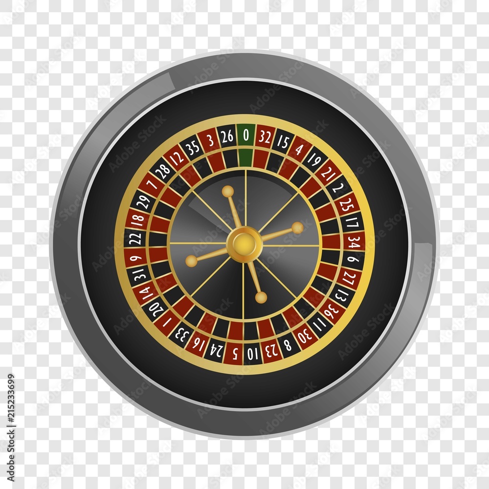 Top view roulette casino mockup. Realistic illustration of top view roulette casino vector mockup for on transparent background Top view roulette casino mockup. Realistic illustration of top view roulette casino vector mockup for on transparent background