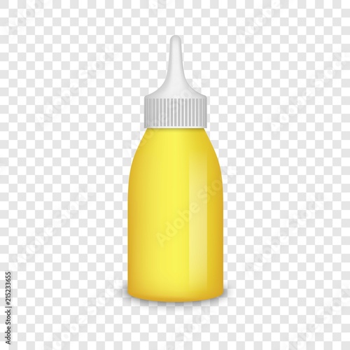 Mustard seed mockup. Realistic illustration of mustard seed vector mockup for on transparent background