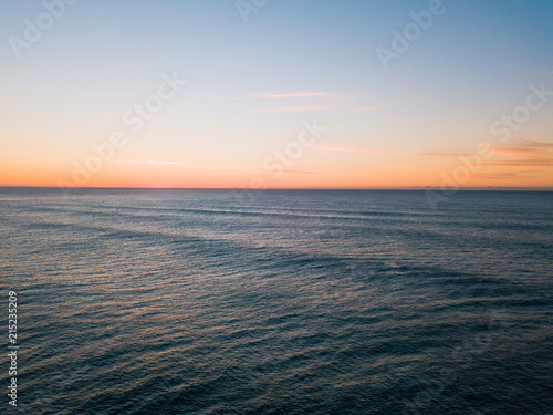Ocean horizon before the sunrise.