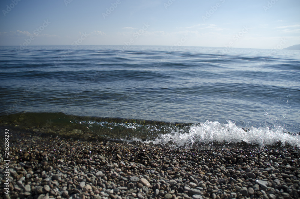 the sound of the surf at Lake Baikal