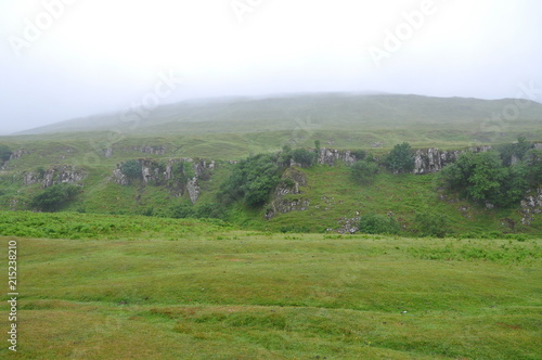 Fairy glen  uig ile de skye  ecosse 