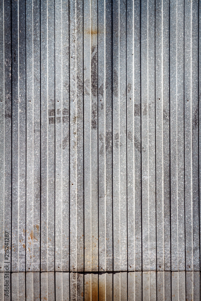 Old rusty metal warehouse wall texture background Stock Photo | Adobe Stock