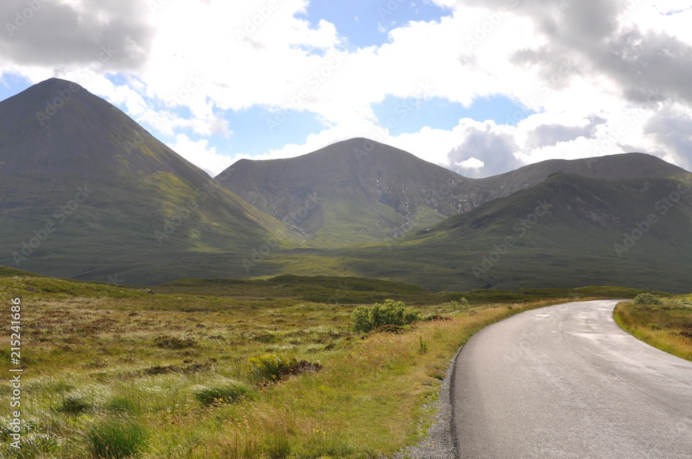 Paysage d’ecosse ile de skye