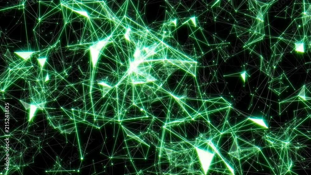 The megastructure rotates horizontally. Network operation. A shining frame of lines, dots and triangles. Digital business background. Place for text. Seamless loop.4K. The megastructure rotates horizontally. Network operation. A shining frame of lines, dots and triangles. Digital business background. Place for text. Seamless loop.4K.