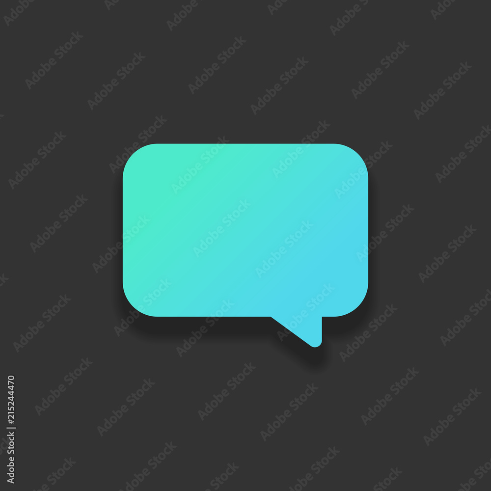 Simple text cloud. Colorful logo concept with soft shadow on dar Simple text cloud. Colorful logo concept with soft shadow on dar