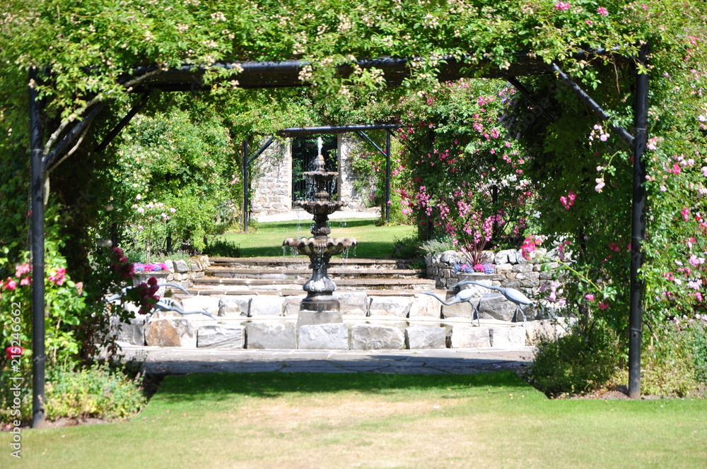 le jardins du château de ballindalloch ecosse