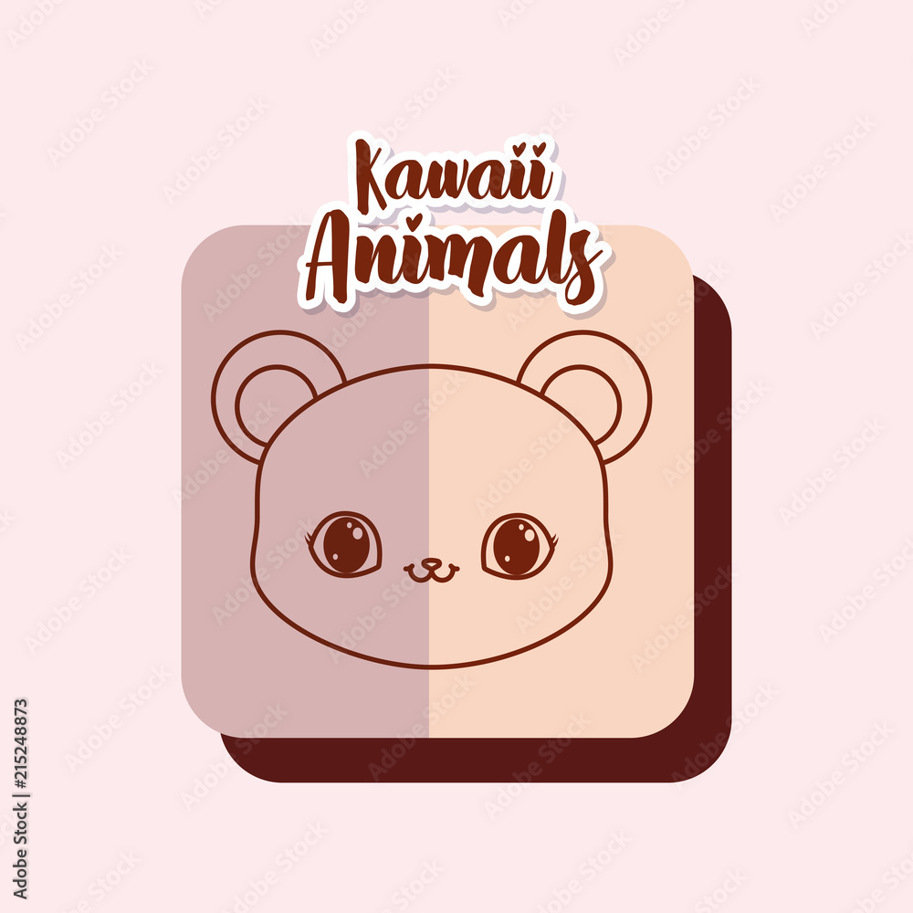 Kawaii animals design Kawaii animals design