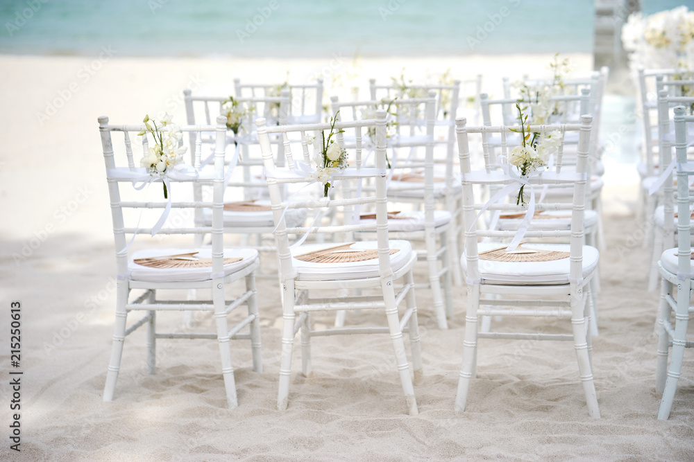 Wedding sales beach chairs