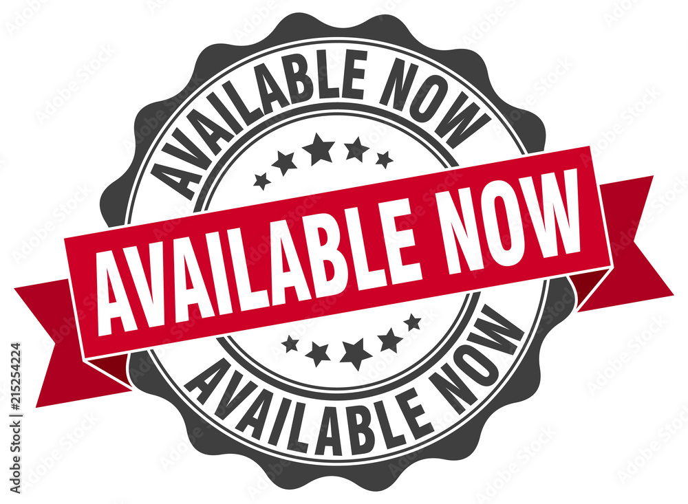available now stamp. sign. seal available now stamp. sign. seal